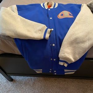 CHAMPION VARSITY JACKET SIZE ( XL )